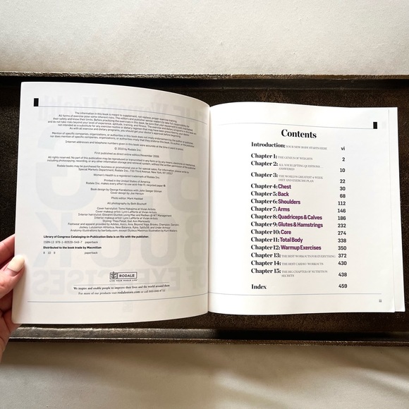 BOOK • “The Woman’s Health Big Book of Exercises” Fitness Book • - Picture 2 of 12